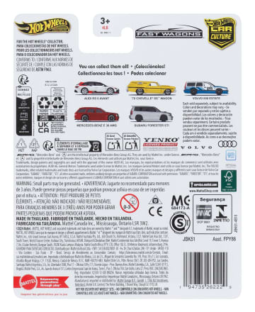 Hot Wheels Premium Car Culture Fast Wagons 1:64 Scale Die-Cast Audi RS 6 Avant Vehicle