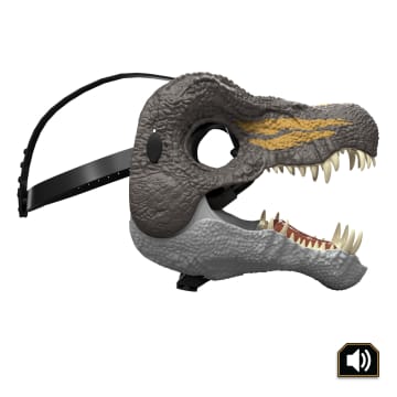 Jurassic World Rebirth Spinosaurus Dinosaur Mask, Role-Play Head Wear, Movie-Inspired Costume Gear - Image 5 of 6