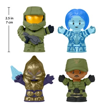 Little People Collector Halo Special Edition Set For Adults & Fans, 4 Video Game Figures - Image 5 of 6