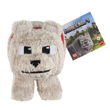 Minecraft-Peluche dennis Le Loup-Taille de 20 Cm à Collectionner
