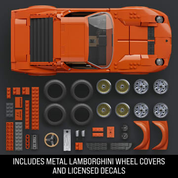 Mattel Brick Shop Hot Wheels '71 Lamborghini Miura P400 SV