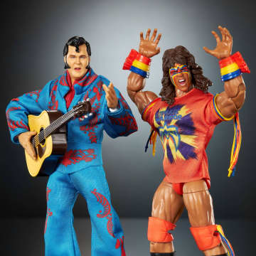 WWE Coliseum Collection 2-Pack Of Ultimate Action Figures, Collectible Set With Accessories - Imagen 4 de 6