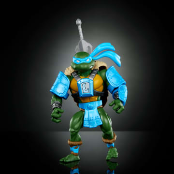 Masters of the Universe Turtles of Grayskull Figura de Acción Leonardo de 5.5