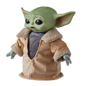 Star Wars Din Grogu Plush Soft Doll With Hard Head inspired By Season 3 Mandalorian, 11-inch