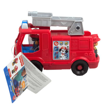 Fisher-Price  Little People  Camion de Pompiers, Musical, Multilingue - Image 6 of 6