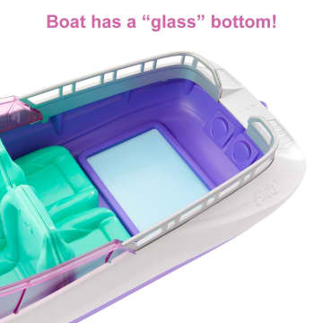 Barbie Mermaid Power Dolls, Boat And Accessories
