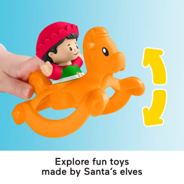 Fisher-Price Little People Christmas Wonderland Gift Set, Playset With Figures For Toddlers - Imagen 4 de 6