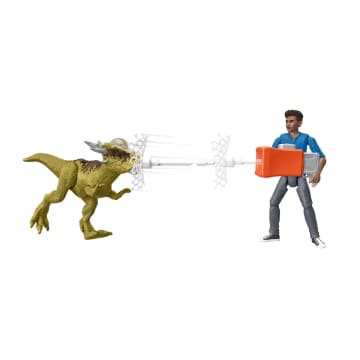 Jurassic World: Chaos Theory Darius Action Figure & 3 Dinosaurs Story Pack Toy - Image 5 of 6