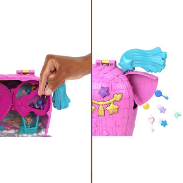 Polly Pocket Coffret Licorne Place à La Fête, 2Micro-Poup., 25Acc. - Image 3 of 4