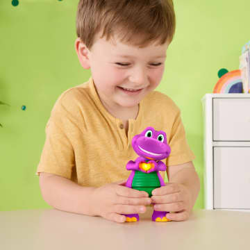 Barney Figura de Juguete Manos de Corazón Luces y Sonidos - Imagen 3 de 6