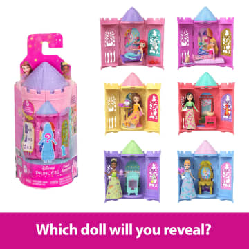 Disney Princess Or Villains Tower Surprise Small Doll & Stacking Playset Accy (Characters May Vary) - Imagem 3 de 6