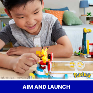 MEGA Pokémon Traning Stadium Building Toy Kit, With 5 Action Figures (1101 Pieces) For Kids - Imagen 4 de 6