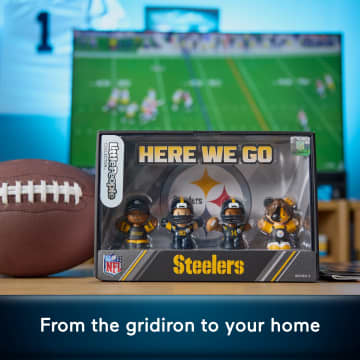 Little People Collector Pittsburgh Steelers Officially Licensed NFL Special Edition Set, Series 2 - Imagen 2 de 6