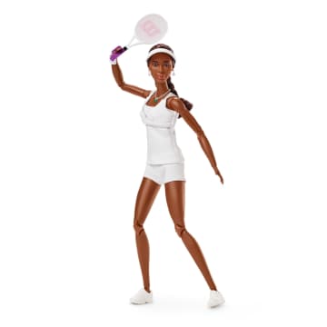 Barbie inspiring Women Series, Venus Williams Fashion Doll With Signature Tennis Uniform - Imagen 2 de 6