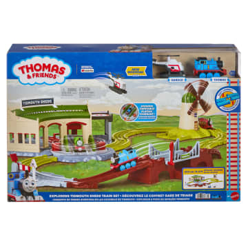 Thomas & Friends Exploring Tidmouth Sheds Train Set | Mattel