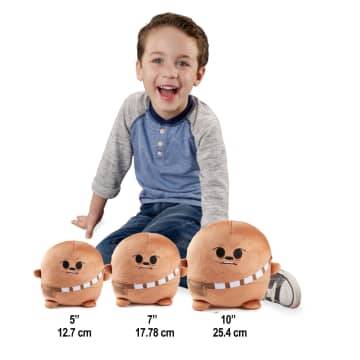 Star Wars Cuutopia Chewbacca Plush, 10-Inch Soft Rounded Pillow Doll Inspired By Wookiee Character - Imagem 2 de 6