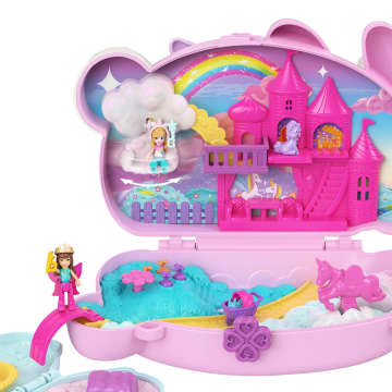 Polly Pocket Set de Juego Compacto Erizo Mamá y Bebé - Imagen 4 de 6