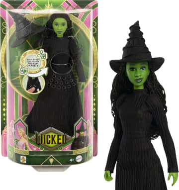 Wicked Boneca Elphaba com canções