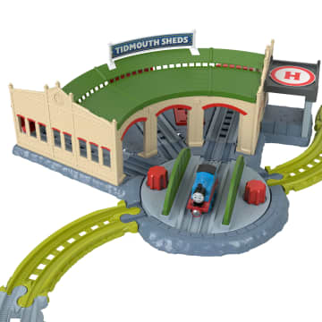 Thomas & Friends Exploring Tidmouth Sheds Train Set | Mattel