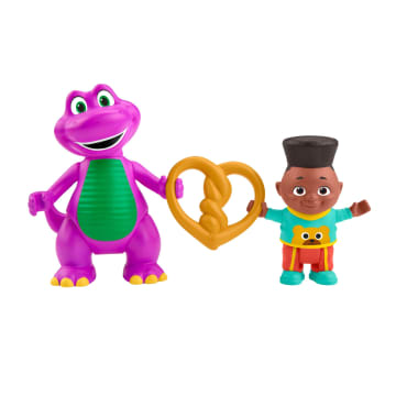 Barney Figura de Juguete Paquete de Barney y David - Image 5 of 6