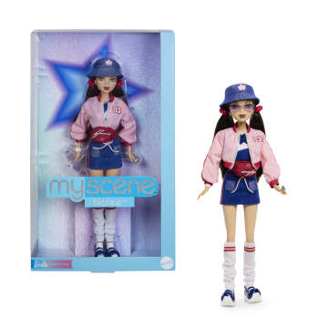 Barbie Signature My Scene Nolee Collector Doll in Y2K-Inspired Outfit With Premium Accessories