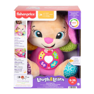 Fisher-Price Aprender e Brincar Brinquedo para Bebês Irmã do Cachorrinho Aprende Comigo - Imagen 6 de 6