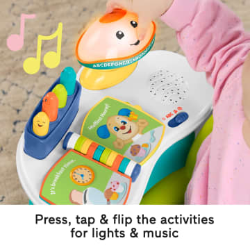 Fisher-Price Laugh & Learn Song & Story Learning Chair interactive Toddler Toy