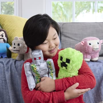 Minecraft-Peluche Golem de Fer-Taille de 20 Cm à Collectionner