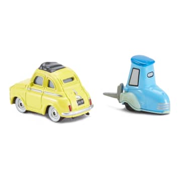 Cars de Disney y Pixar Diecast Vehículo de Juguete Luigi Y Guido - Image 2 of 7