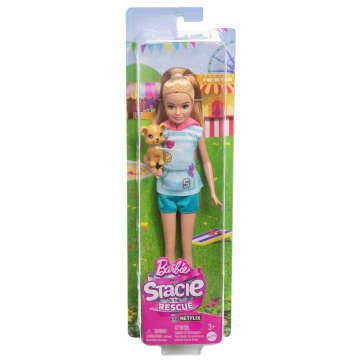 Barbie Stacie Doll with Pet Dog, Barbie and Stacie to the