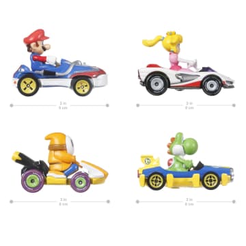 Hot Wheels Mario Kart 4-Pk #2 | Mattel