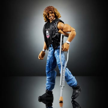 WWE Monday Night War Elite Collection Brian Pillman Action Figure & Accessories 6-Inch Set - Imagen 5 de 6