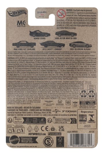 Hot Wheels Collector Veículo de Brinquedo Fast & Furious 2022 DELOREAN ALPHA5 - Imagem 5 de 6