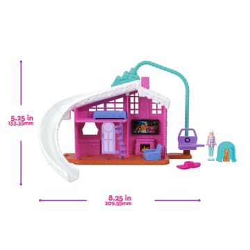 Barbie Mini Barbie Land Doll House Playsets With 1.5-Inch Doll, Furniture & Accessories - Image 2 of 5