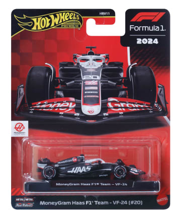 ホットウィール F1 HASS VF-24 (#20) Hot Wheels Formula 1 Race Car MoneyGram Haas F1 Team VF-24