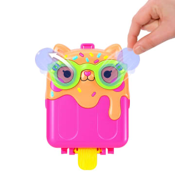 Polly Pocket Conjunto de Brinquedo Compacto Resort Paleta de Gatinho - Imagem 5 de 6
