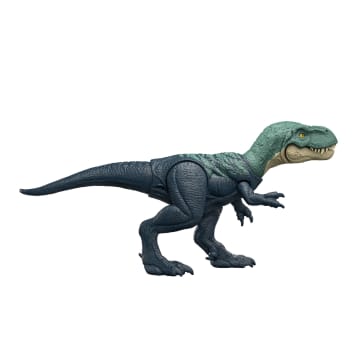 Jurassic World Rebirth Strike Attack Nanotyrannus Dinosaur Toy, Single Strike Action, Authentic & Posable - Imagem 4 de 6
