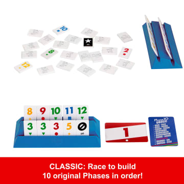 Phase 10 Tiles Game, Family Tile-Based Game With Rummy-Type Play For 2-6 Players - Image 5 of 6