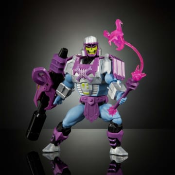 Masters Of Universe Origins & Transformers MEGAtron Armor Skeletor Action Figure, MOTU 5.5 Inch Toy