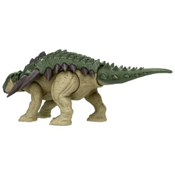 Jurassic World Rebirth Frenzy Pack Edmontonia Dinosaur Figure, Authentic Toy, Digital Play - Image 4 of 6