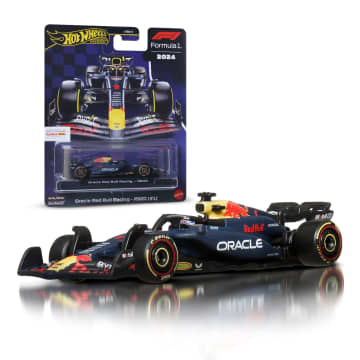 Hot Wheels Collector Veículo de Coleção Equipe Oracle Red Bull Racing Formula 1 Max Verstappen