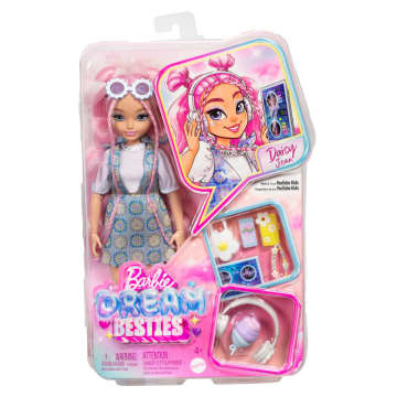 Barbie Dream Besties Daisy Jean Fashion Doll With 9 DJ & Music Themed Accessories - Imagen 6 de 6