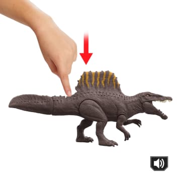 JURASSIC WORLD SOUND SURGE Spinosaurus | Mattel