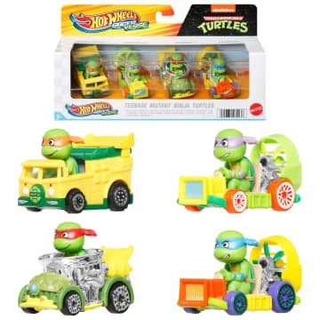 Hot Wheels RacerVerse Set of 4 Die-Cast Cars | Mattel
