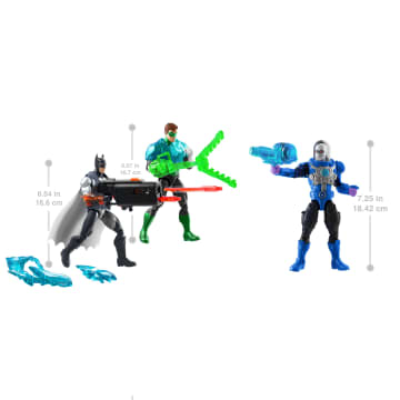 DC Batman & Green Lantern (Hal Jordan) vs Mr. Freeze 2-Pack | Mattel