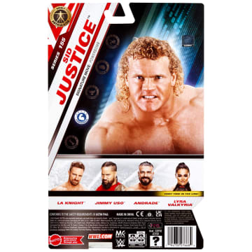 WWE Sid Justice Action Figure, Main Event Series #155 6-Inch Collectible Superstar With Articulation