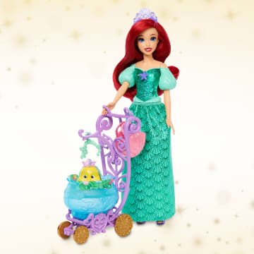 Disney Princesa Accesorios para Muñeca Carriola de Animalitos - Imagem 4 de 5