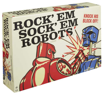 Rock 'Em Sock 'Em Kids Game, Battling Robots Game For 2 Players