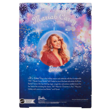 Mariah Carey Barbie Doll, Holiday Celebration Collectible - Image 6 of 6