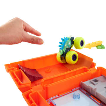 Hot Wheels Monster Trucks-Jerrican-Coffret Motosaurus 1/64 - Image 4 of 6